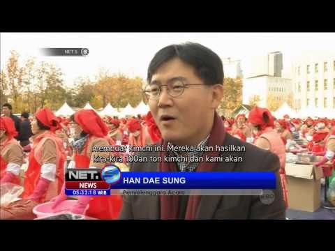 Membuat Kimchi Massal di Korea Selatan - NET5