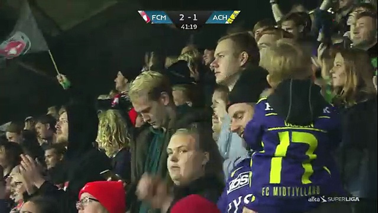 Filip Novak Goal HD - Midtjylland	2-1	Horsens 20.10.2017