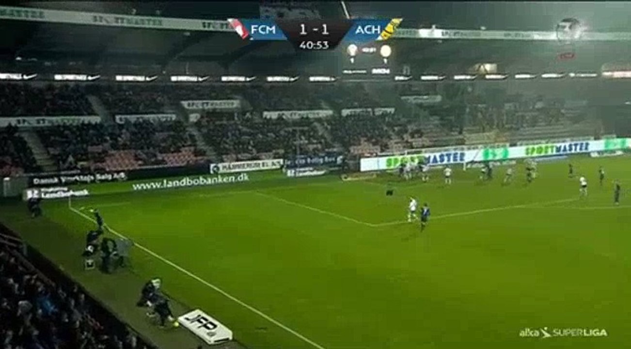 Filip Novak Goal HD - Midtjylland	2-1	Horsens 20.10.2017