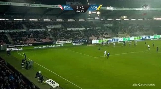 Filip Novak Goal HD - Midtjylland	2-1	Horsens 20.10.2017