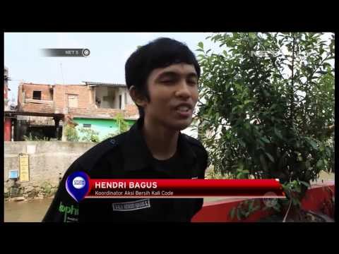 Pemuda bersihkan kali Code dari sampah - NET5