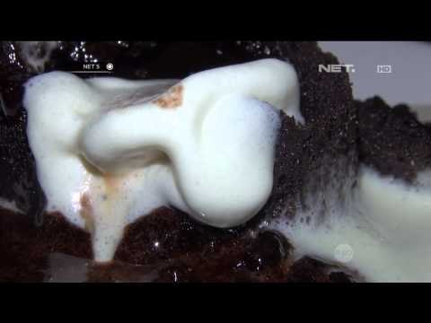 Kuliner kreatif kue dengan lelehan cokelat - NET5