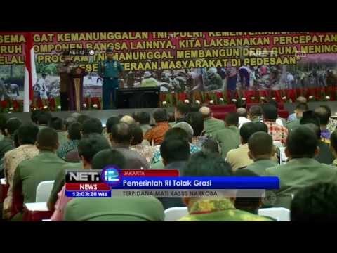 Pemerintah Indonesia Tolak Grasi Terpidana Mati Kasus Narkoba - NET12