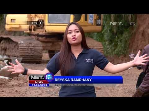 17 Kilometer jalan rusak akibat longsor di Banjarnegara mulai diperbaiki - NET12