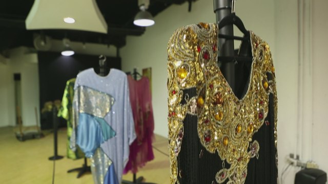 Icónicos vestidos de Celia Cruz deslumbran en República Dominicana