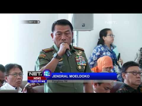 Presiden Joko Widodo bertemu Panglima Komando Utama dari seluruh Indonesia di Istana Bogor - NET12