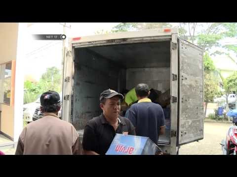 Live Report Dari Bandung, Ditempat Pengungsian Korban Banjir - NET17