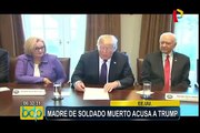 EEUU: madre de soldado muerto asegura que Trump le faltó el respeto a su hijo