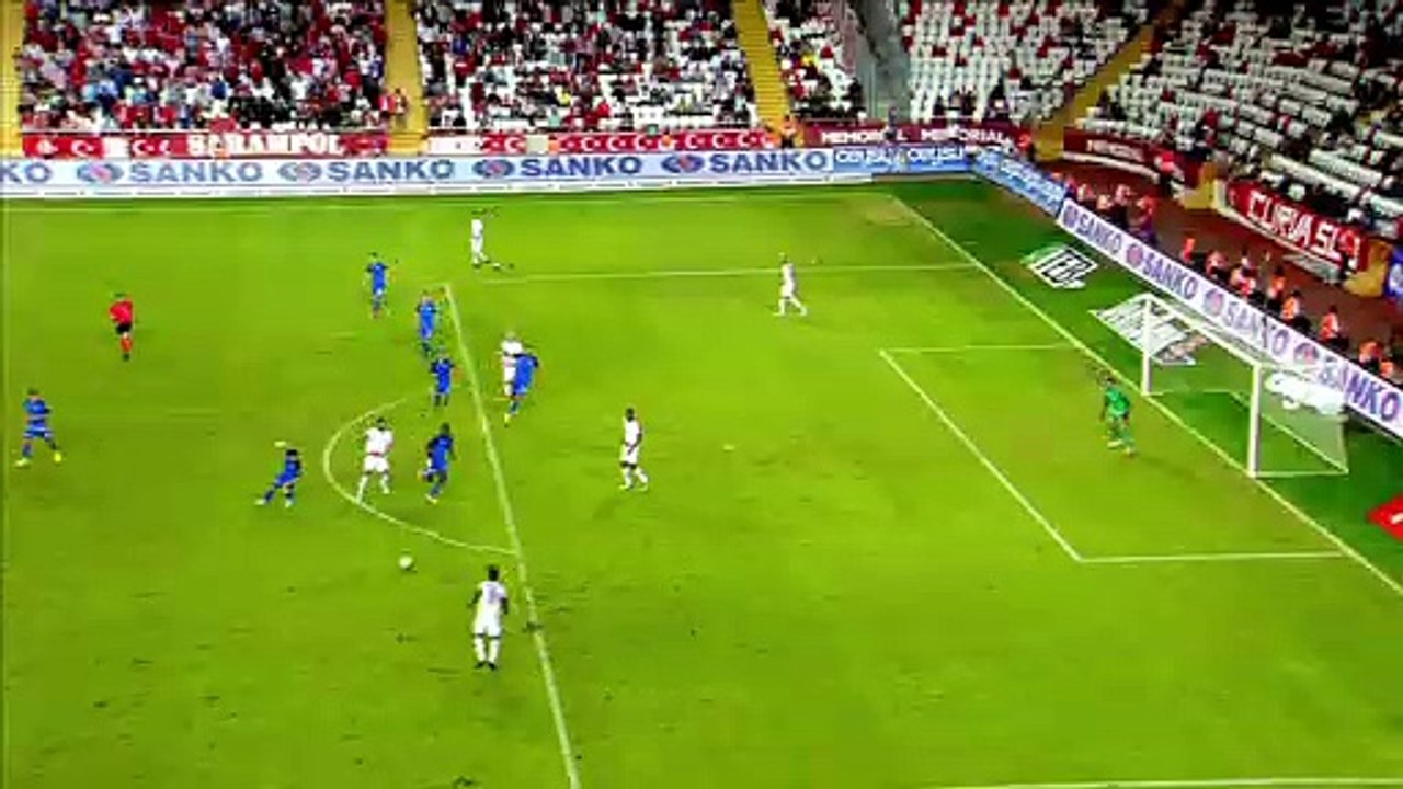 Deniz Kadah Goal HD - Antalyaspor	2-1	Kasimpasa 20.10.2017