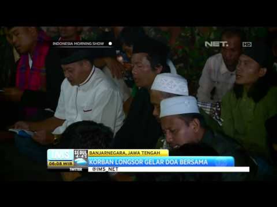 Perkembangan Evakuasi Korban Longsor Banjarnegara, 16 Desember 2014 -IMS