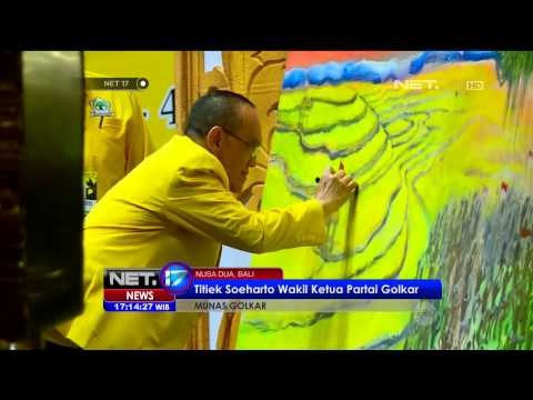 Titiek Soeharto Menjadi Wakil Ketua Partai Golkar - NET17