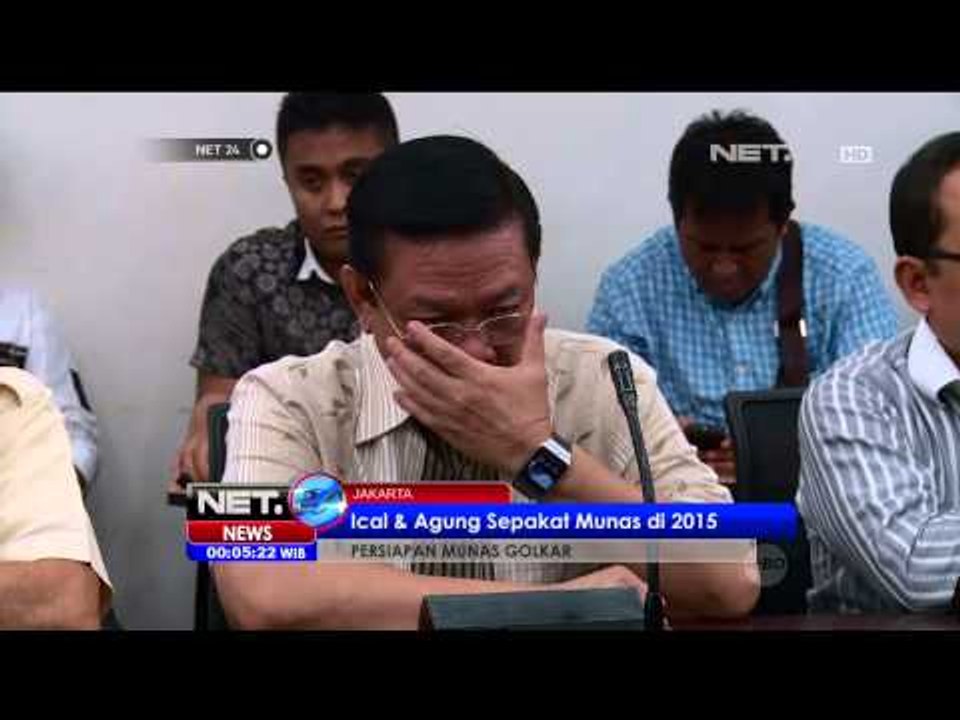 Agenda Munas Golkar Membahas Evaluasi Program dan Pemilihan Ketua Umum -NET24