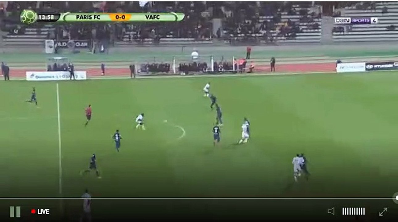 Goal HD - Paris FC	0-1	Valenciennes 20.10.2017