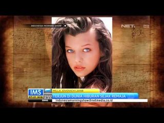 Today's History 17 Desember 1975 Militza Jovovich lahir di Kiev - IMS