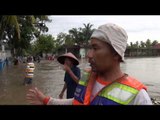 Banjir merendam pemukiman di Cianjur akibat tanggul Sungai Ciheulang jebol - NET24