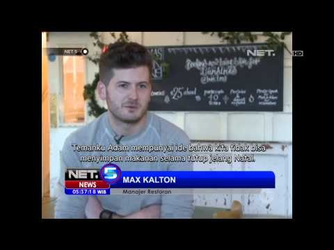 Aksi sosial beri makan gratis orang tak mampu di Hari Natal - NET5