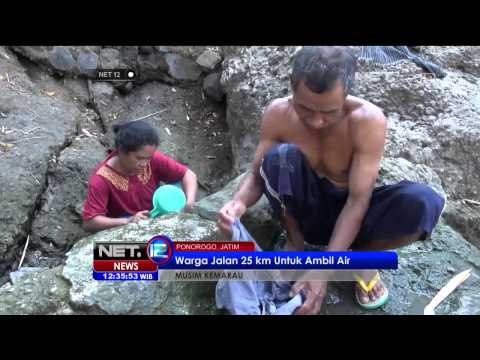 Dampak Musim Kemarau di Jombang Ponorogo dan Surabaya -NET12