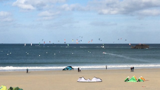Finale de l'Engie kite tour à Perros-Guirec