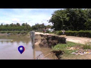 Jalan penghubung antar desa di Jember amblas - IMS