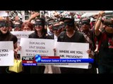 Relawan salam dua jari dukung KPK cegah Budi Gunawan jadi Kapolri - NET12
