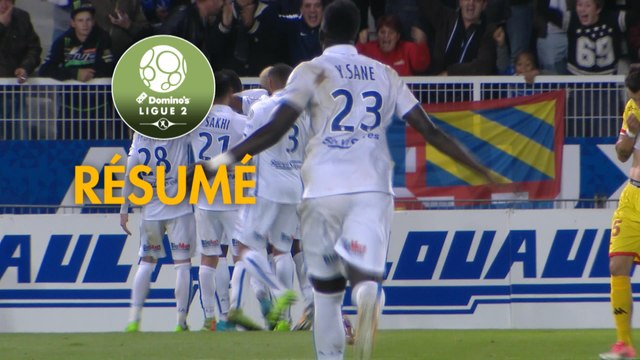 AJ Auxerre - Quevilly Rouen Métropole (2-1) - Résumé - (AJA-QRM) / 2017-18