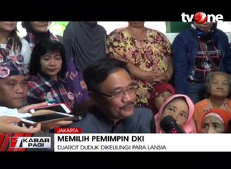 Berteduh dari Hujan, Djarot Dikelilingi Lansia