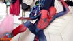 Spiderman vs FREAKY TV & Washing Machine! Ghost Home Appliances Amazing Superheroes in Real Life