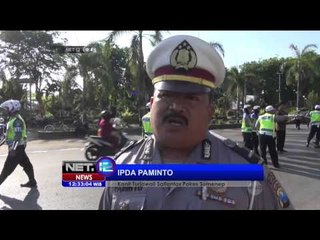 Aksi Bagi-bagi Bunga oleh Polantas Sumenep, Peringati Sumpah Pemuda -NET12