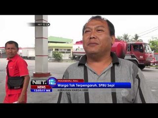 Kenaikan BBM Warga Pekanbaru Tak Berpengaruh - NET12