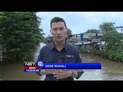 Live Report Kampung Pulo, Pemukiman Warga Terendam Hingga 2 Meter - NET12