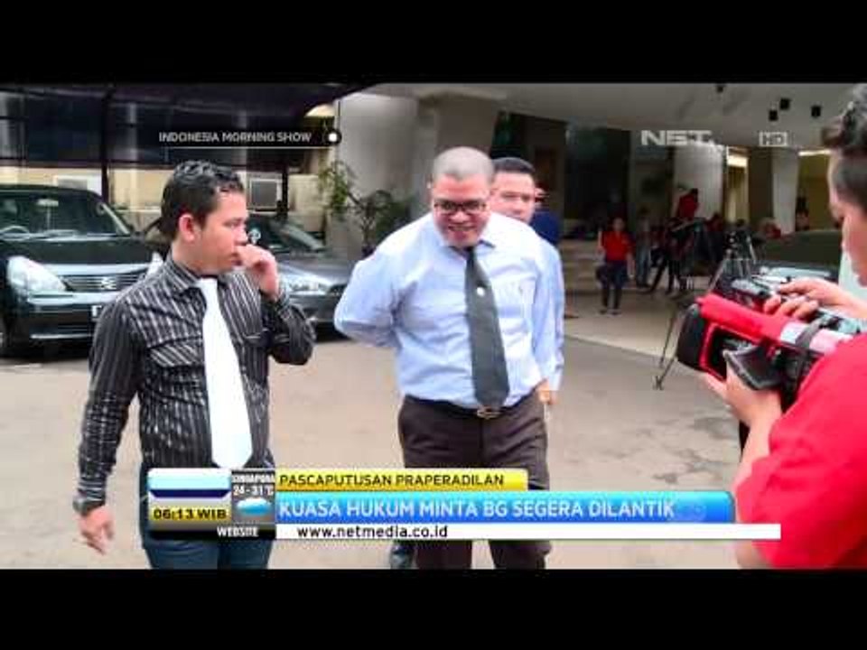 Pasca putusan praperadilan, tuntutan untuk lantik Budi Gunawan semakin menguat - IMS