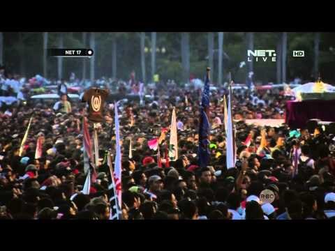 Live Report Suasana Pesta Rakyat di Monas -NET17