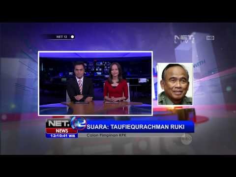 Phoner KPK bersama Taufiqurahman Ruki mengenai putusan Presiden soal kisruh KPK POLRI - NET12