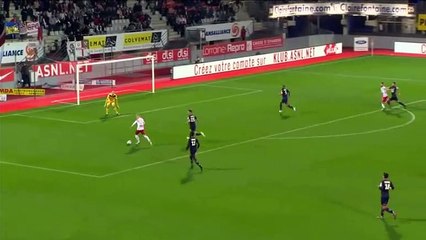 Alexis Busin  Goal HD - Nancy 2-1 Clermont 20.10.2017
