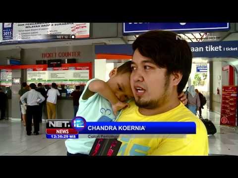 Jelang Imlek Tiket Kereta Api Tujuan Jarak Jauh di Surabaya Habis - NET12 2