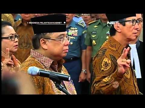 Satu Indonesia - Pelantikan Kabinet Kerja Part 1/5