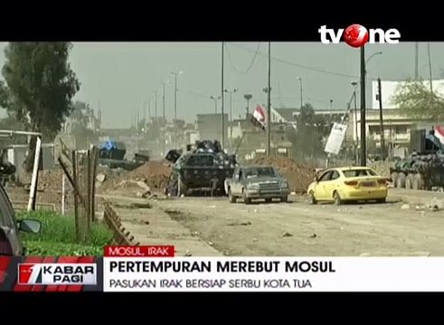 Pasukan Irak Kepung Kota Mosul Tempat Benteng Terakhir ISIS