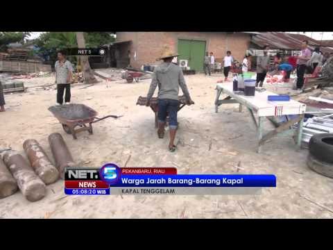 Kapal Karam di Pekanbaru, Riau Diduga Kelebihan Muatan - NET5