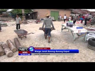 Kapal Karam di Pekanbaru, Riau Diduga Kelebihan Muatan - NET5