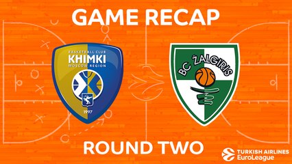 Highlights: Khimki Moscow region - Zalgiris Kaunas