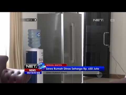 Pemprov Banten habiskan dana lebih setengah Miliar rupiah untuk sewa Rumah Dinas Sekda - NET24