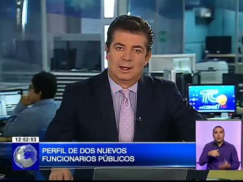 Perfil de dos nuevos Funcionarios Públicos