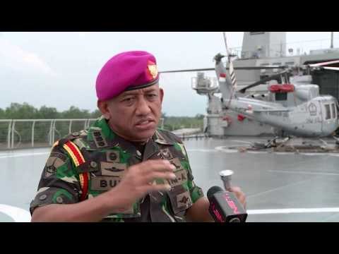 TNI Angkatan Laut Gelar Latihan Anti Teroris di Palembang - NET24