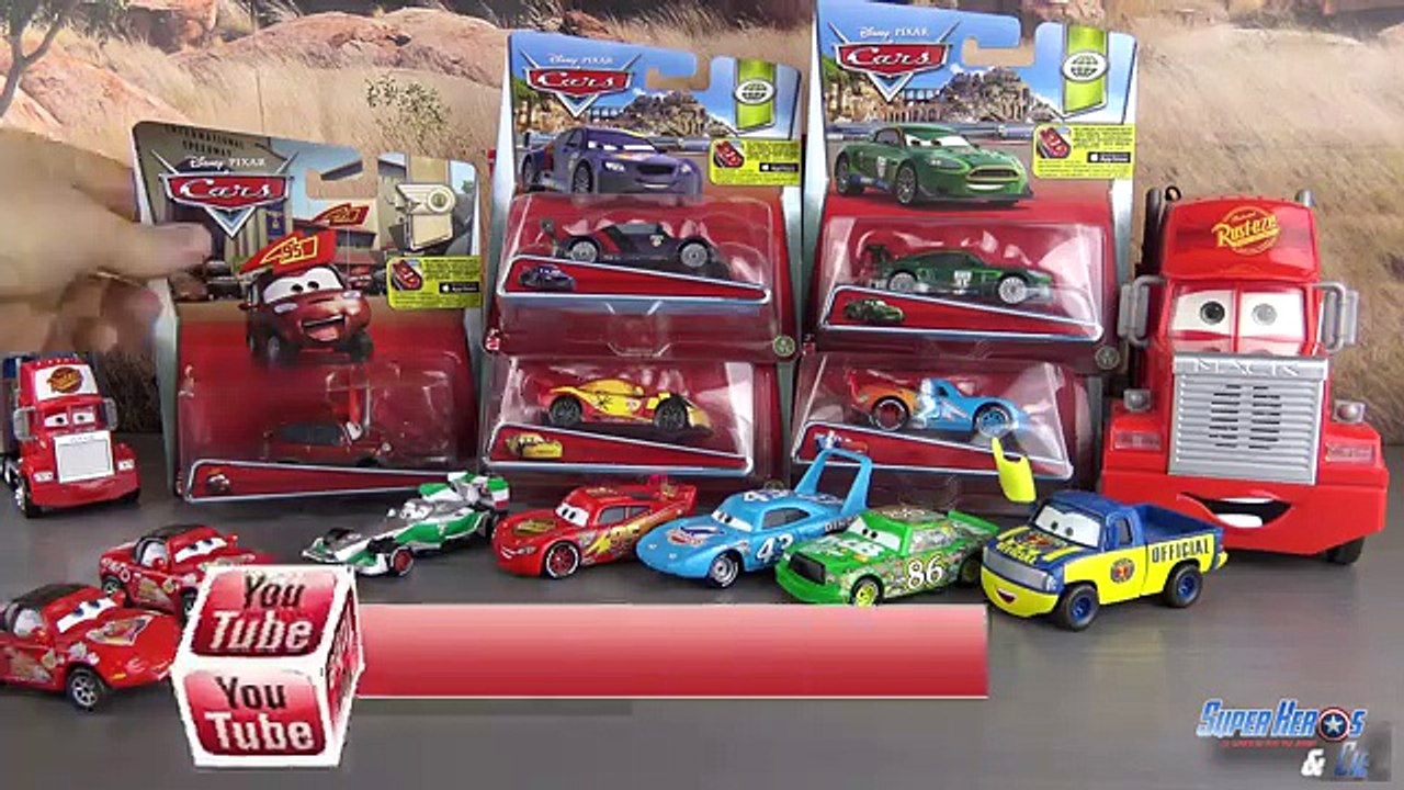 Disney Cars Voitures Diecast Flash McQueen Dinoco #français 4k Transforming Lightning McQueen #Jouet