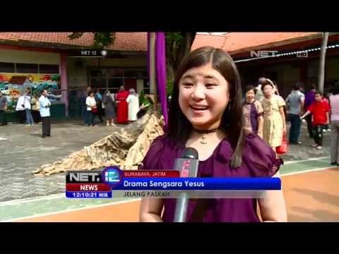 Umat Kristiani di Malang Gelar Drama Kisah Sengsara Isa Almasih - NET12