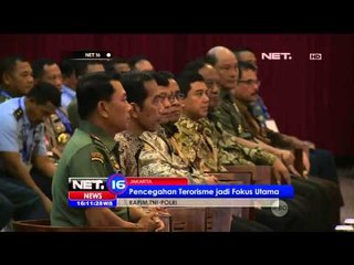 Rapim TNI Polri pencegahan terorisme jadi fokus utama - NET16