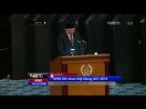 Ahok Sampaikan LKPJ 2014 Didepan Anggota DPRD DKI - NET16