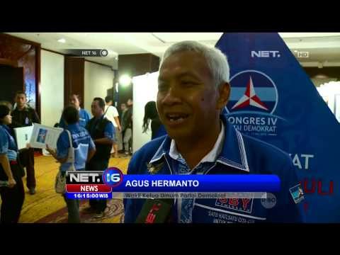 Isu Politik Uang dan Biaya Kongres Partai Demokrat - NET16