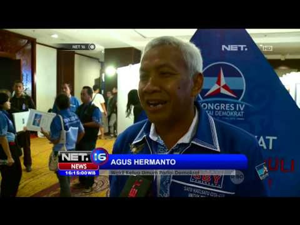 Isu Politik Uang dan Biaya Kongres Partai Demokrat - NET16