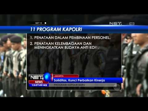 Perjalanan berliku Badrodin Haiti menjadi Kapolri - NET12